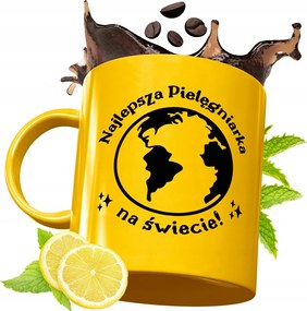 Prémium Arany Bögre Ápolónőnek Ajándék Nyomtatott Fotóval