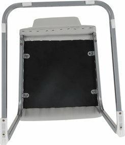 Étkező szék, világosszürke/szürke, NOBATA