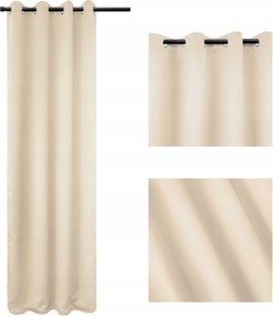 Sötétítő függöny Blackout 140x250 Világos Bézs Arctic