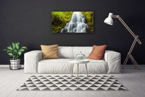 Vászonkép falra vízesés Természet 140x70 cm