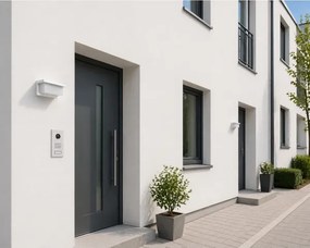 Kültéri fali lámpatest NEELY 1xE27/60W/230V IP54 fehér