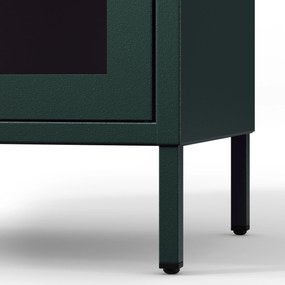 Vitrin GINA, 800 x 1015 x 400 mm, Modern: palack zöld