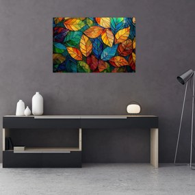 Kép - Levélmozaik (90x60 cm)