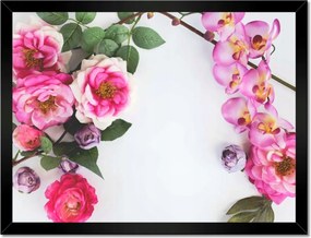 Poszterek keretben 40x30 Virágok Virágkötészet