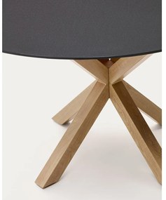 Kerek étkezőasztal üveg asztallappal ø 150 cm Argo – Kave Home