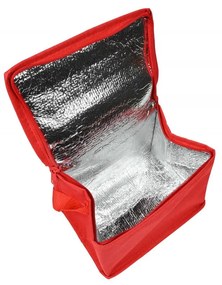 COOLER piros hűtőtáska 4l