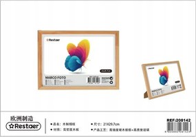 Képkeret Fa 21x29,7 cm Natúr