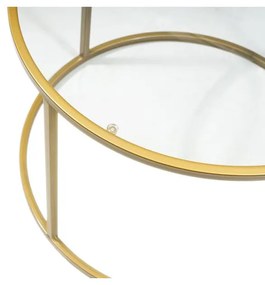 Dohányzóasztal Berlin - Gold 60