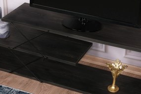 TV szekrény Zigzag - Sötétbarna