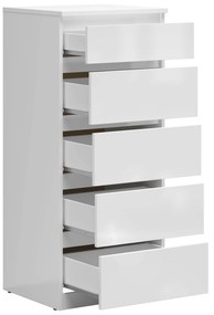 Komód Tetrix 3 (fényes fehér) . 1098481