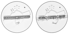 Ecolite WPCB2-24W/HF/CR - LED Panel érzékelővel LEXA LED/12/18/24W/230V