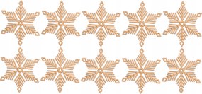 Bombák Karácsonyi Dekorációk Karácsonyfára Fa x10