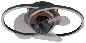Globo Karen 03661 távirányítós mennyezeti ventilátoros lámpa, 24W LED, 2700K-6500K, 28-490 lm