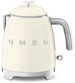 Krémszínű rozsdamentes acél vízforraló 800 ml Retro Style – SMEG