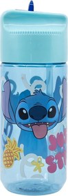 Disney Lilo és Stitch Palms Hydro műanyag szívószálas kulacs 430 ml