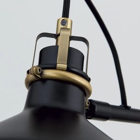 Orion Dimmelhető 12-1192/1 - Állólámpa SCHILLER 1xE27/40W/230V fekete/bronz