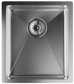 Klarstein TitanSteel Konyhai mosogató 45 x 39 cm (H x Sz) rozsda-, karc-, és hőálló felülettel