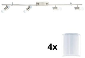 Eglo - LED spotlámpa MY CHOICE 4xE14/4W/230V króm/fehér