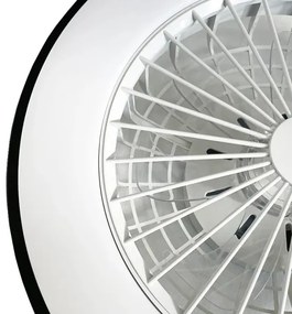 LED Mennyezeti lámpa ventilátorral OPAL LED/48W/230V + távirányítás