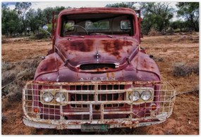 Poszterek 155x105 Veterán országúti Austin