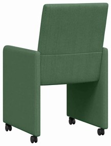 Kerekes Étkező Székek 2 pcs Szürke zöld 57 x 66 x 94 cm