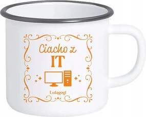 It Süti Zománcozott Bögre Ajándék It Szakembernek