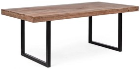 EGON modern akácfa étkezőasztal - 160/200cm