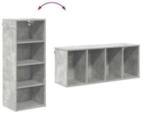 Függő szekrény Riga Beton Szürke 40 x 29,5 x 100 cm Faanyag