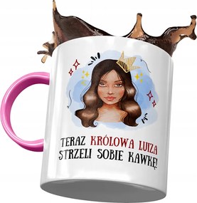 Rózsaszín Bögre Lujza Feleség Barátnő Ajándék Nyomtatott Fotóval