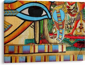 Egyiptomi motívumú kép (70x50 cm)