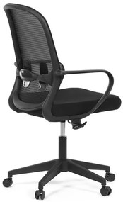 Fekete Szövet Irodai Szék Hinta Mechanikával. KA-S424 BK