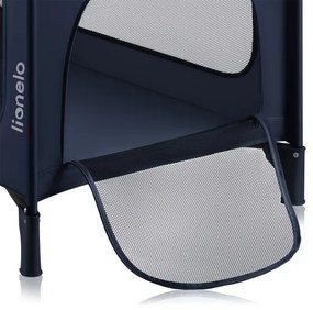 Lionelo - Utazóágy JASMIN EASY FOLD Tengerészkék