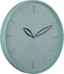 Csendes falióra nappaliba, konyhába kék Petals