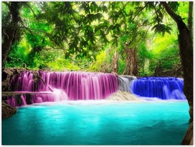Poszterek 40x30 Színes vízesés