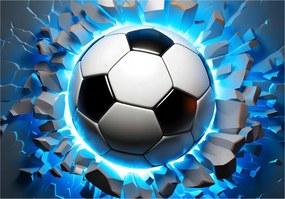 Fotótapéta Labdarúgás 3D Fiú Fal Ifjúsági tapéta 368x254