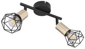 Globo 54802S-2AB - Spotlámpa XARA 2xE14/40W/230V