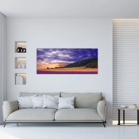 A levendula rét képe (120x50 cm)