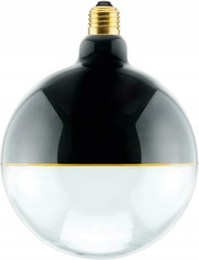 Segula 55120 Led illúziós gömblámpa 145 2 árnyalatú fekete, átlátszó E27 6 W (22 W) 220 L