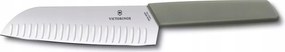 Victorinox kés Santoku Swiss Modern 6.9056.17K6 olíva-szürke 17 cm