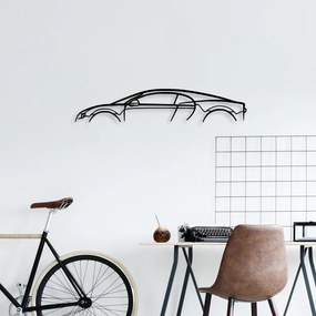 Bugatti fém fali dekoráció, 70×13 cm