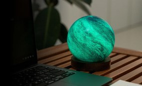 AstraGlass RGB lámpa, több változatban - Gingko variáns: Galaxy Breeze - kicsi
