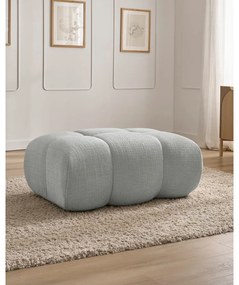 Világosszürke zsenília lábtartó Ivane – Bobochic Paris