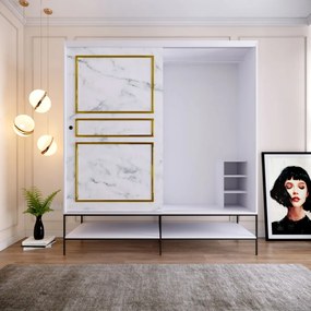 Martin 190 - White, Black, Gold