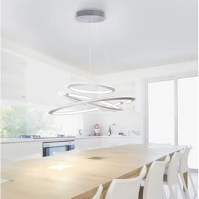 Paul Neuhaus 2493-55 - ALESSA 3xLED/38W/230V dimmelhető LED függeszték távirányí