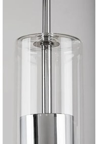 Rabalux 72046 - Csillár zsinóron KALEVI 1xGU10/50W/230V átlátszó/króm