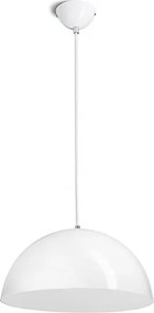 RENDL MONROE 40 függőlámpa csillogó fehér/fehér 230V LED E27 30W