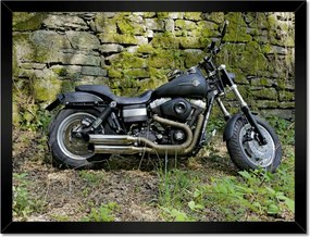 Poszterek keretben 40x30 Harley Davidson Motorkerékpár