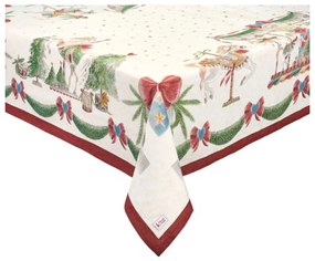 Karácsonyi asztalterítő 160x200 cm pamut