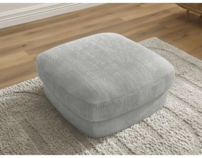 Világosszürke zsenília lábtartó Leonore – Bobochic Paris