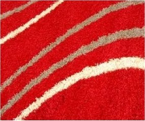 Cozzy Szőnyeg 240x330 Paola amarillisz Hullámok #CZ315